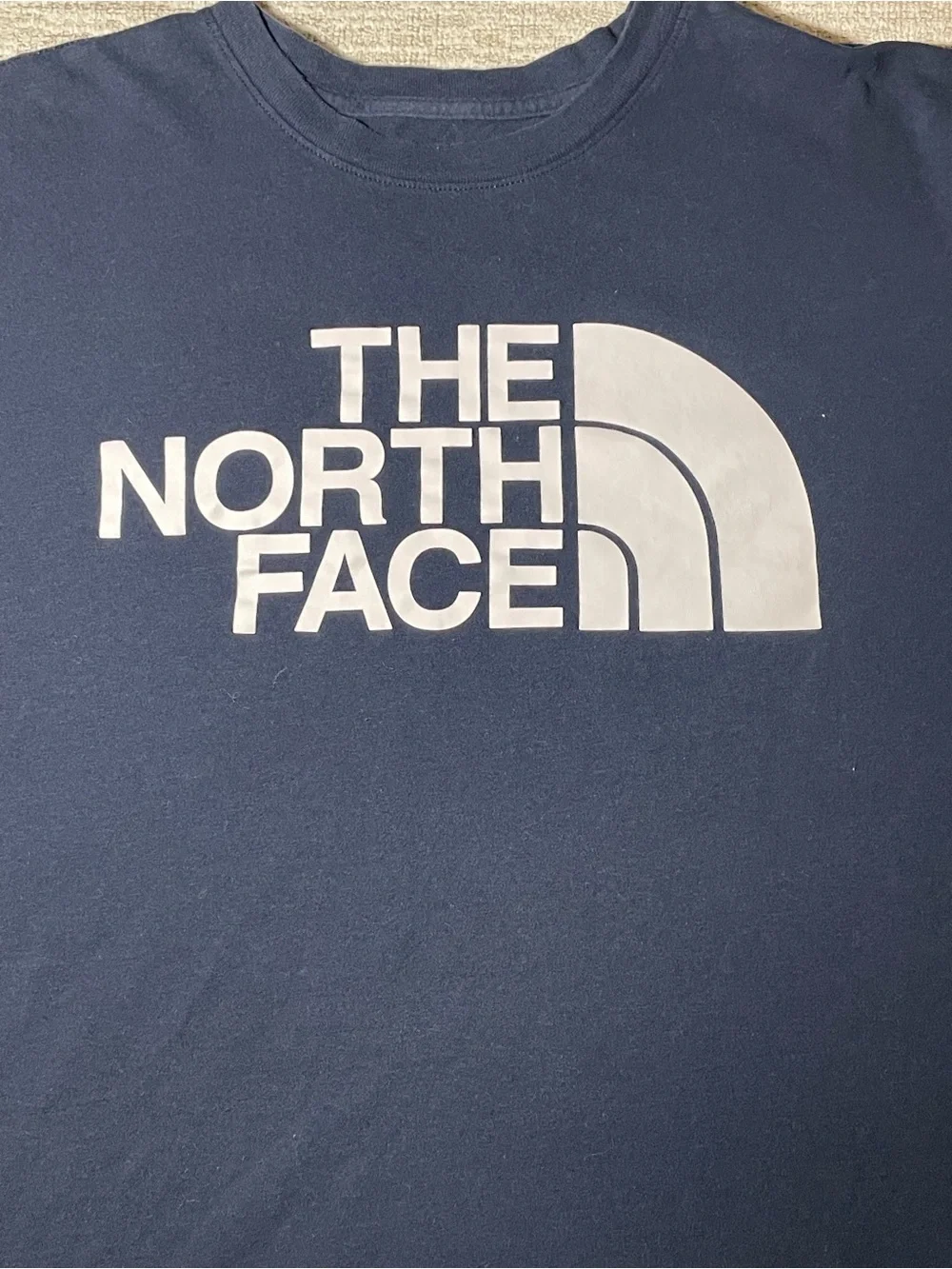 The North Face Navy Blue Logo Graphic T-Shirt Men’s Size Medium